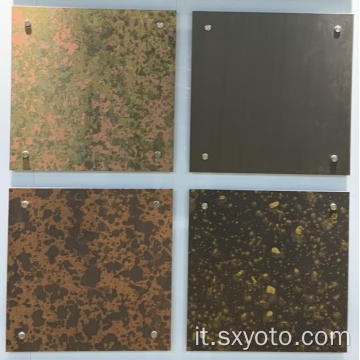 Materiali di copertura Lastra di alluminio rivestita di colore per coperture